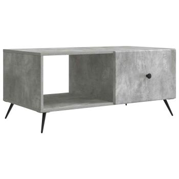 Couchtisch Betongrau 90 x 50 x 40 cm Holzwerkstoff