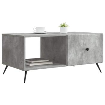 Couchtisch Betongrau 90 x 50 x 40 cm Holzwerkstoff