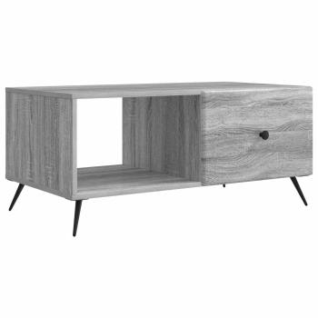 Couchtisch Sonoma-Grau 90 x 50 x 40 cm Holzwerkstoff