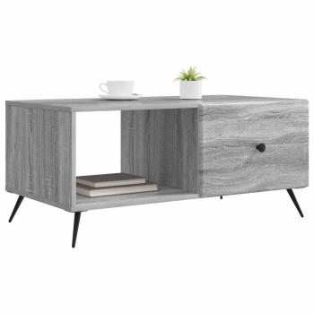 Couchtisch Sonoma-Grau 90 x 50 x 40 cm Holzwerkstoff