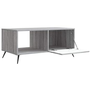 Couchtisch Sonoma-Grau 90 x 50 x 40 cm Holzwerkstoff