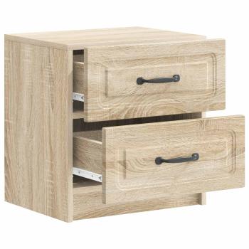 Nachttisch Sonoma-Eiche 43 x 34,5 x 44,5 cm Holzwerkstoff