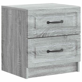 Nachttisch Sonoma-Grau 43 x 34,5 x 44,5 cm Holzwerkstoff