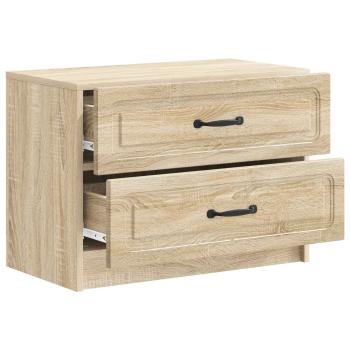 Nachttisch Sonoma-Eiche 62 x 34,5 x 44,5 cm Holzwerkstoff