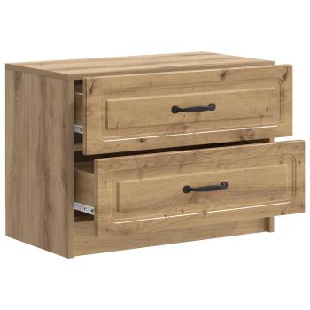 Nachttisch Artisan-Eiche 62 x 34,5 x 44,5 cm Holzwerkstoff