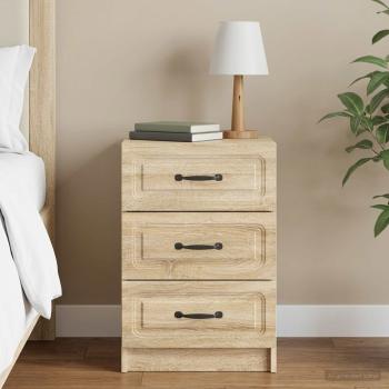 ARDEBO.de - Nachttisch Sonoma-Eiche 43 x 41 x 63,5 cm Holzwerkstoff