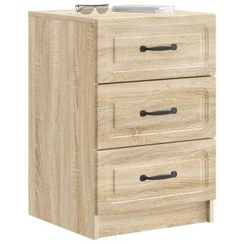 Nachttisch Sonoma-Eiche 43 x 41 x 63,5 cm Holzwerkstoff