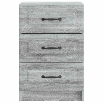 Nachttisch Sonoma-Grau 43 x 41 x 63,5 cm Holzwerkstoff