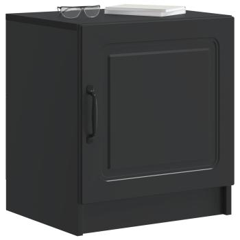Nachttisch 2 Stk. Schwarz 43 x 34,5 x 47 cm Holzwerkstoff