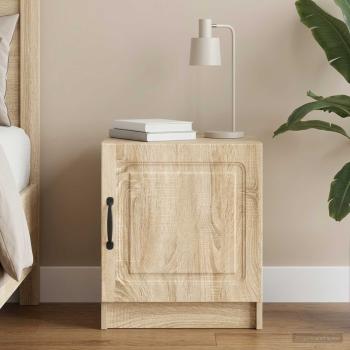 ARDEBO.de - Nachttisch Sonoma-Eiche 43 x 34,5 x 47 cm Holzwerkstoff