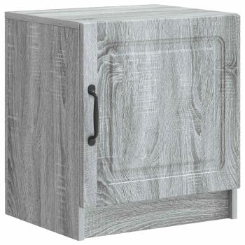 Nachttisch 2 Stk. Sonoma-Grau 43 x 34,5 x 47 cm Holzwerkstoff
