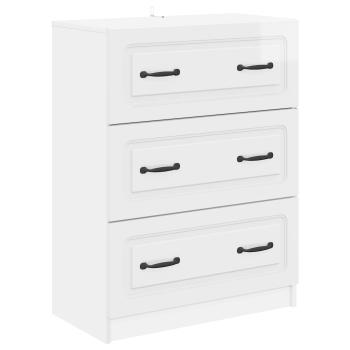Schubladenschrank 66 x 34,5 x 87 cm Holzwerkstoff