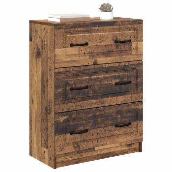 Schubladenschrank Altholz 66 x 34,5 x 87 cm Holzwerkstoff