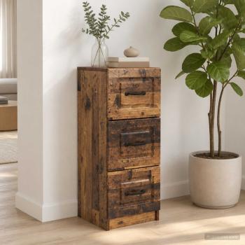 Schubladenschrank Altholz 33 x 34,5 x 87 cm Holzwerkstoff