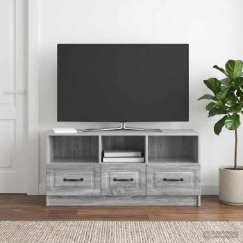 ARDEBO.de - TV-Schränk Graues Sonoma 102 x 34,5 x 47 cm Holzwerkstoff