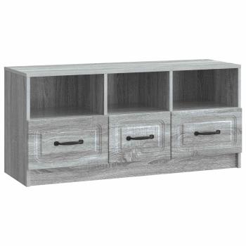 TV-Schränk Graues Sonoma 102 x 34,5 x 47 cm Holzwerkstoff