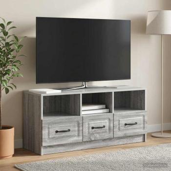 TV-Schränk Graues Sonoma 102 x 34,5 x 47 cm Holzwerkstoff