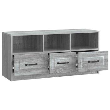 TV-Schränk Graues Sonoma 102 x 34,5 x 47 cm Holzwerkstoff