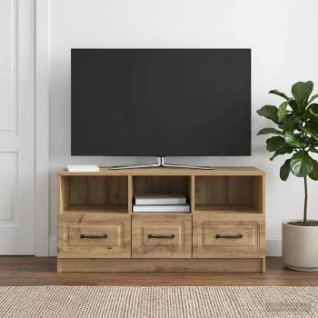 TV-Schränk 102 x 34,5 x 47 cm Artisan-Eiche Holzwerkstoff