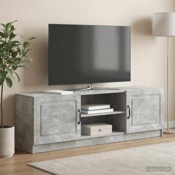 ARDEBO.de - TV-Schränk Betongrau 150 x 31 x 47 cm Holzwerkstoff