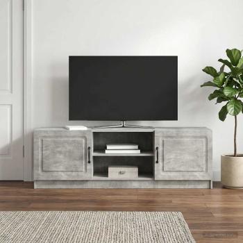 TV-Schränk Betongrau 150 x 31 x 47 cm Holzwerkstoff