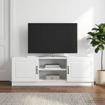 ARDEBO.de - TV-Schränk Hochglanz Weiß 150 x 31 x 47 cm Holzwerkstoff