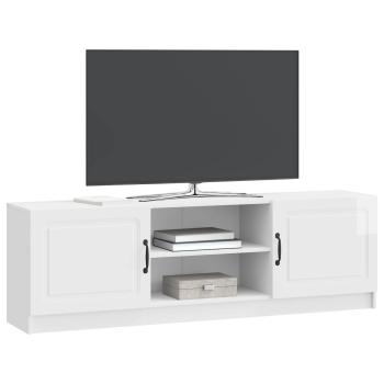 TV-Schränk Hochglanz Weiß 150 x 31 x 47 cm Holzwerkstoff