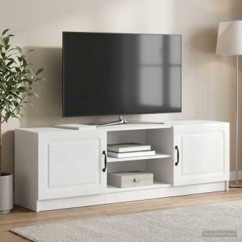 TV-Schränk Hochglanz Weiß 150 x 31 x 47 cm Holzwerkstoff