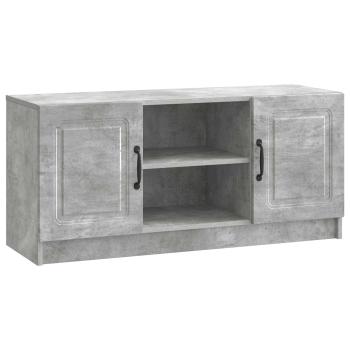 TV-Schränk Betongrau 102 x 34,5 x 47 cm Holzwerkstoff