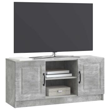 TV-Schränk Betongrau 102 x 34,5 x 47 cm Holzwerkstoff