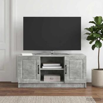 TV-Schränk Betongrau 102 x 34,5 x 47 cm Holzwerkstoff