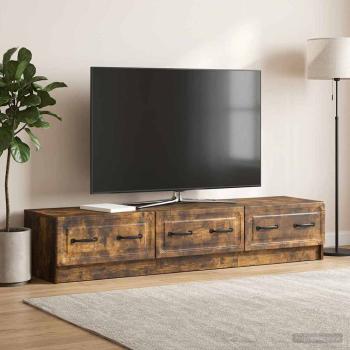 TV-Schränk 147 x 34,5 x 27 cm Räuchereiche Holzwerkstoff