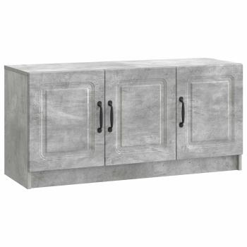 TV-Schränk Betongrau 99 x 34,5 x 47 cm Holzwerkstoff