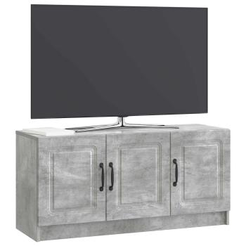 TV-Schränk Betongrau 99 x 34,5 x 47 cm Holzwerkstoff