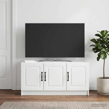 ARDEBO.de - TV-Schränk Hochglanz Weiß 99 x 34,5 x 47 cm Holzwerkstoff