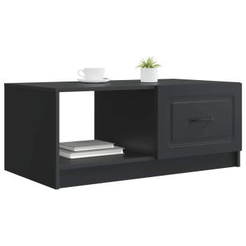 Couchtisch Schwarz 90 x 50 x 37 cm Holzwerkstoff