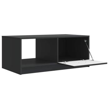 Couchtisch Schwarz 90 x 50 x 37 cm Holzwerkstoff