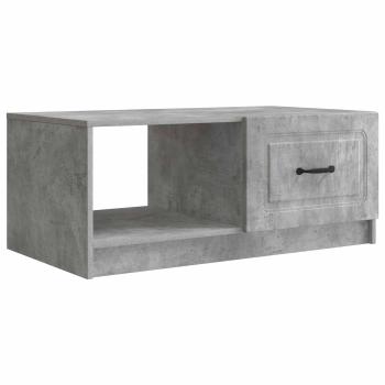 Couchtisch Betongrau 90 x 50 x 37 cm Holzwerkstoff