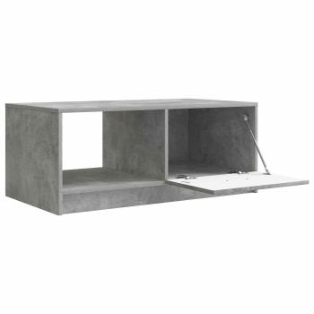 Couchtisch Betongrau 90 x 50 x 37 cm Holzwerkstoff