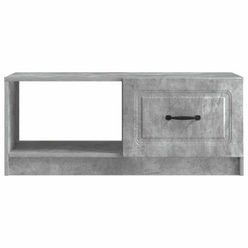 Couchtisch Betongrau 90 x 50 x 37 cm Holzwerkstoff