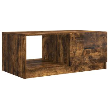 Couchtisch Räuchereiche 90 x 50 x 37 cm Holzwerkstoff