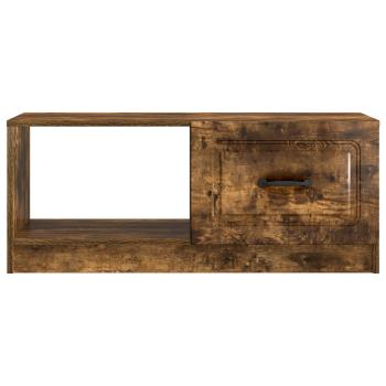 Couchtisch Räuchereiche 90 x 50 x 37 cm Holzwerkstoff