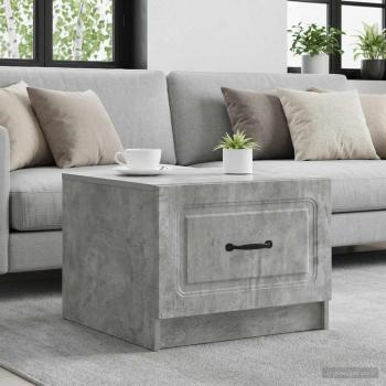 ARDEBO.de - Couchtisch Betongrau 49 x 50 x 37 cm Holzwerkstoff