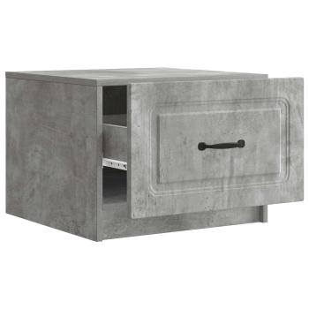 Couchtisch Betongrau 49 x 50 x 37 cm Holzwerkstoff