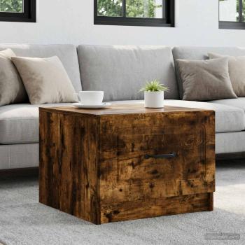 ARDEBO.de - Couchtisch Räuchereiche 49 x 50 x 37 cm Holzwerkstoff