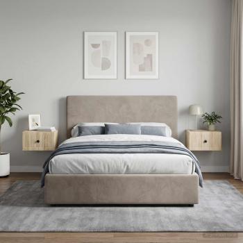 Wandmontierter Nachttisch 2 Stk. Sonoma-Eiche 33 x 34,5 x 20 cm
