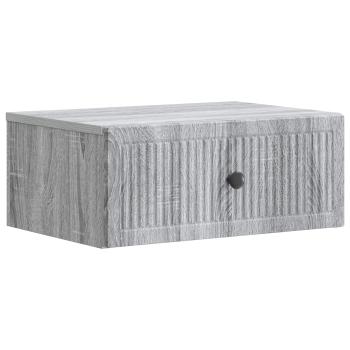 Nachttisch Sonoma-Grau 49 x 34,5 x 20 cm Holzwerkstoff