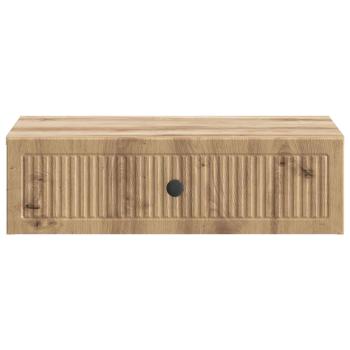 Wandmontierter Beistelltisch 59 x 34,5 x 17 cm Holzwerkstoff