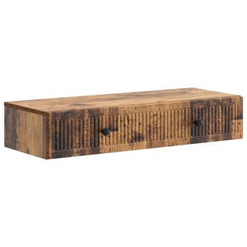 Wandmontierter Beistelltisch Altholz 87,5 x 34,5 x 17 cm