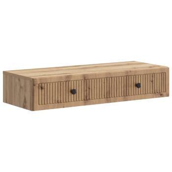 Wandmontierter Beistelltisch 87,5 x 34,5 x 17 cm Holzwerkstoff
